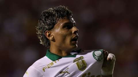 Video: así fue el gol de Richard Ríos que le dio la victoria a Palmeiras