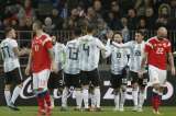 Argentina venció a Rusia en el estadio donde se inaugurará el Mundial 2018