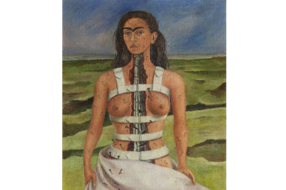 La columna rota (1944)
“Nunca pinto sueños o pesadillas. Pinto mi propia realidad”: Frida Kahlo