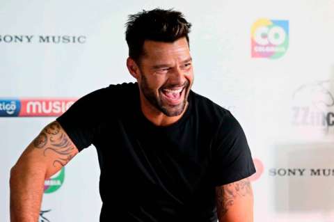 Ricky Martin llega a Colombia para grabar el video de "La Mordidita"
