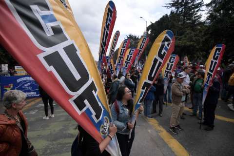 Organizaciones sindicales y sociales anuncian movilizaciones para el 18 de marzo