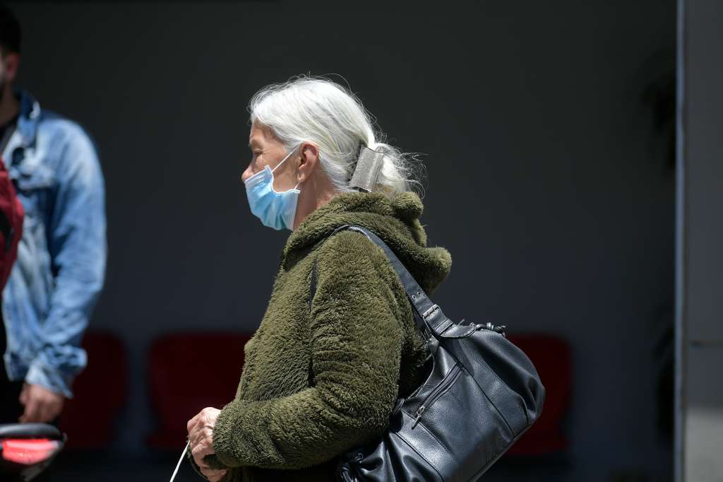 Personas de la tercera edad en Bogotá.