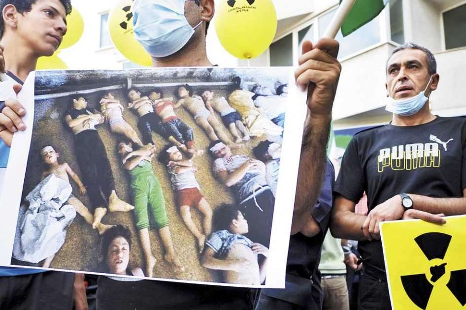 Todavía persisten las dudas sobre qué bando usó las armas químicas contra la población siria. / AFP