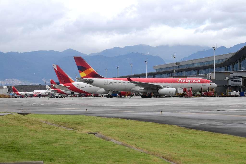 Aviones de esta aerolinea colombiana