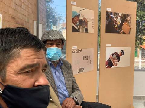 Homenaje a habitantes de calle, víctimas en medio de una posesión presidencial