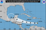 Este ha sido el recorrido de la tormenta tropical Harvey