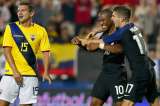Estados Unidos, rival de Colombia en Copa América, venció a Ecuador en amistoso
