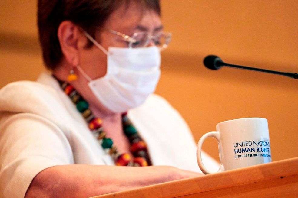 La Alta Comisionada para los Derechos Humanos, Michelle Bachelet. / AFP