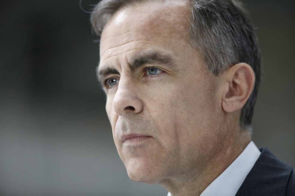 Mark Carney, de 59 años, estuvo al frente del Banco de Canadá en medio de la crisis financiera de 2008 y dirigió el Banco de Inglaterra durante el Brexit.