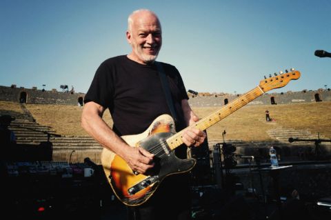 El rock de David Gilmour sonó en Pompeya