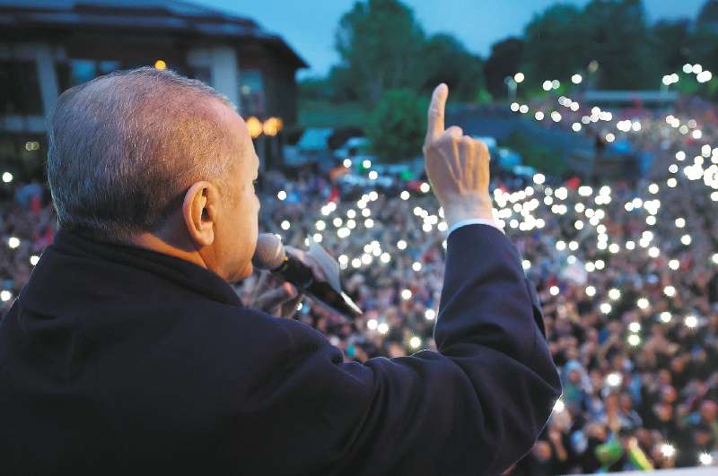 RESTRICTED TO EDITORIAL USE - MANDATORY CREDIT "AFP PHOTO / TURKISH PRESIDENTIAL PRESS SERVICE " - NO MARKETING NO ADVERTISING CAMPAIGNS - DISTRIBUTED AS A SERVICE TO CLIENTS -