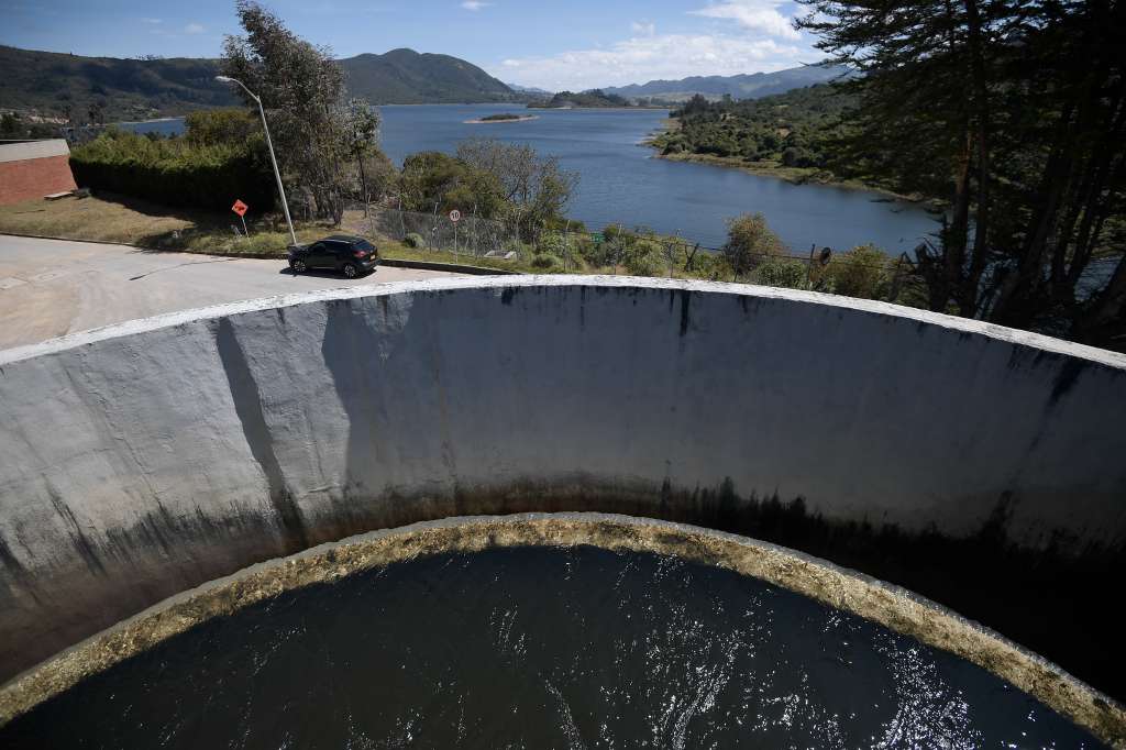 Visita de la personería de Bogotá a esta planta de tratamiento de agua para revisar las obras de ampliación.