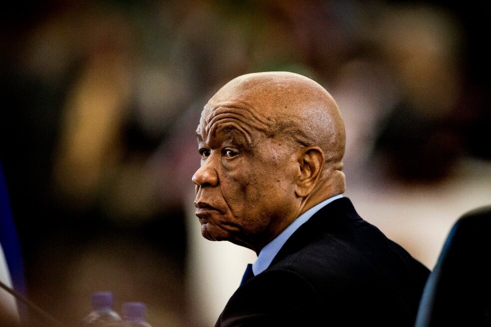 Thomas Thabane, que tiene 80 años, ha cedido a la presión y ofreció su renuncia en una fecha que todavía no ha anunciado. También ha sido interrogado por la policía sobre el homicidio. / AFP