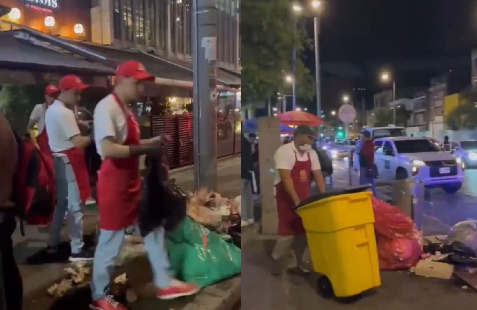 Los hechos se registraron en una zona comercial de la capital del país.