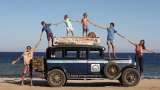 Una familia argentina recorre los cinco continentes a bordo de un auto de 1928