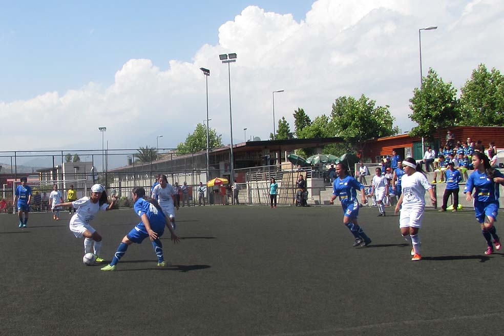 Durante una semana los  futbolistas colombianos  disfrutaron de su viaje por Santiago de Chile.