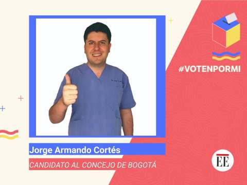Jorge Armando Cortés, el médico que se la juega por la salud pública en Bogotá