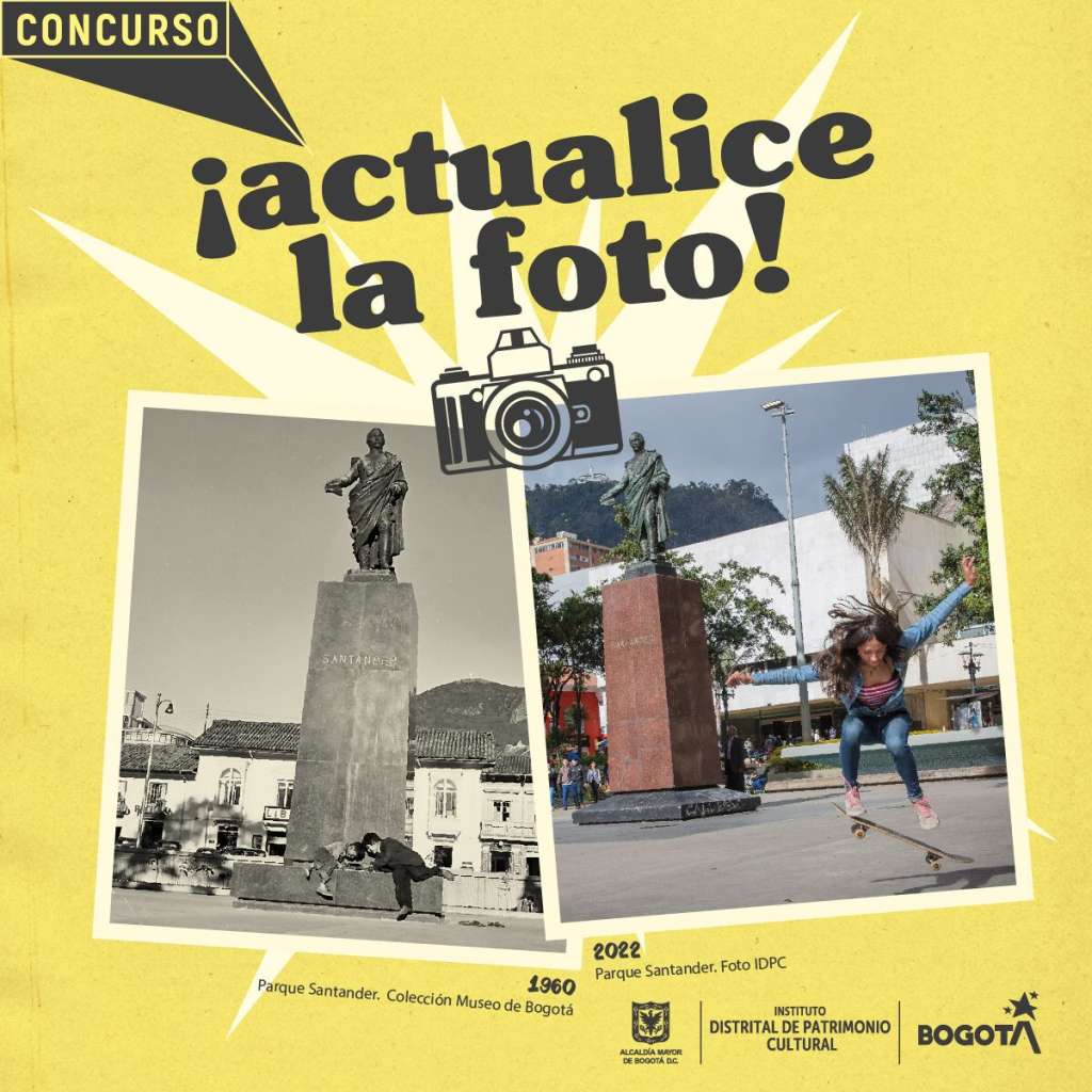 Los capitalinos tendrán hasta el próximo 15 de septiembre para actualizar creativamente una fotografía capturadas en el espacio público de Bogotá.