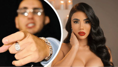 Él es Smayv, exnovio de Karina García, quien reaccionó a su polémico paso por ‘LCDLF’