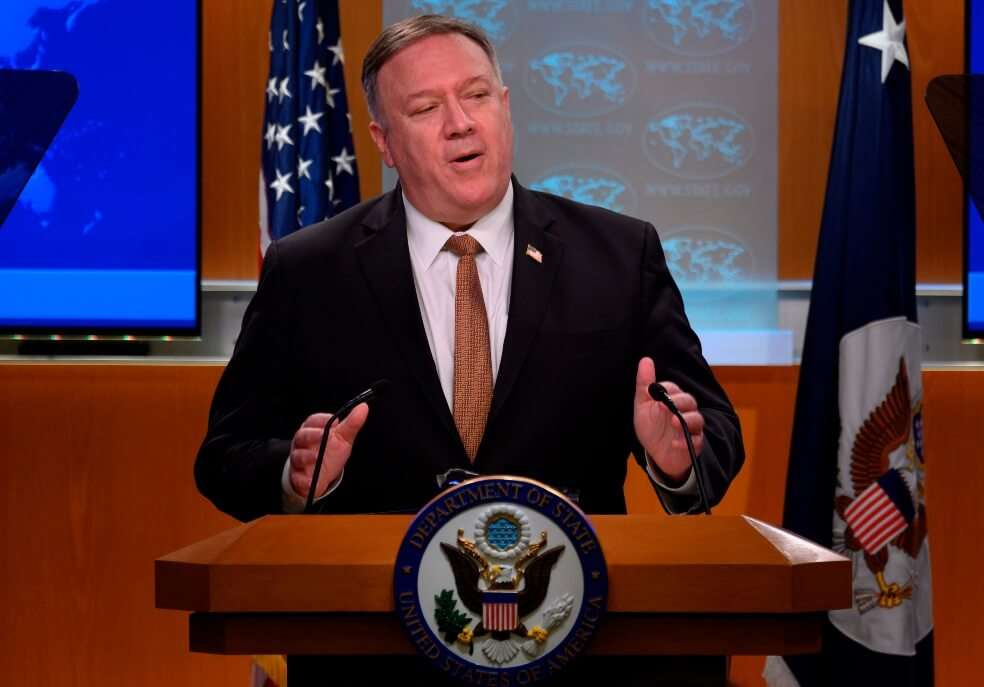 Mike Pompeo, secretario de Estado de Estados Unidos. / AFP