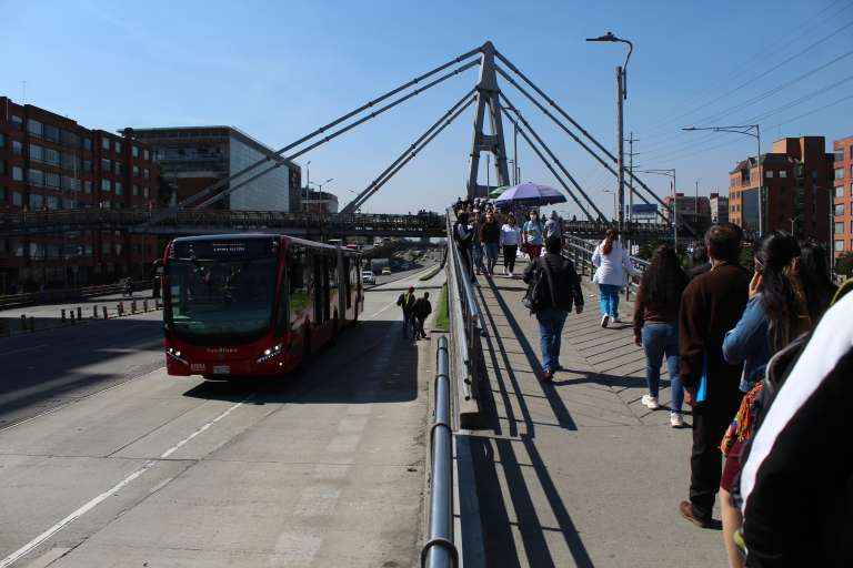Día sin carro y sin moto al sur de  Bogotá, 2 de febrero de 2023.