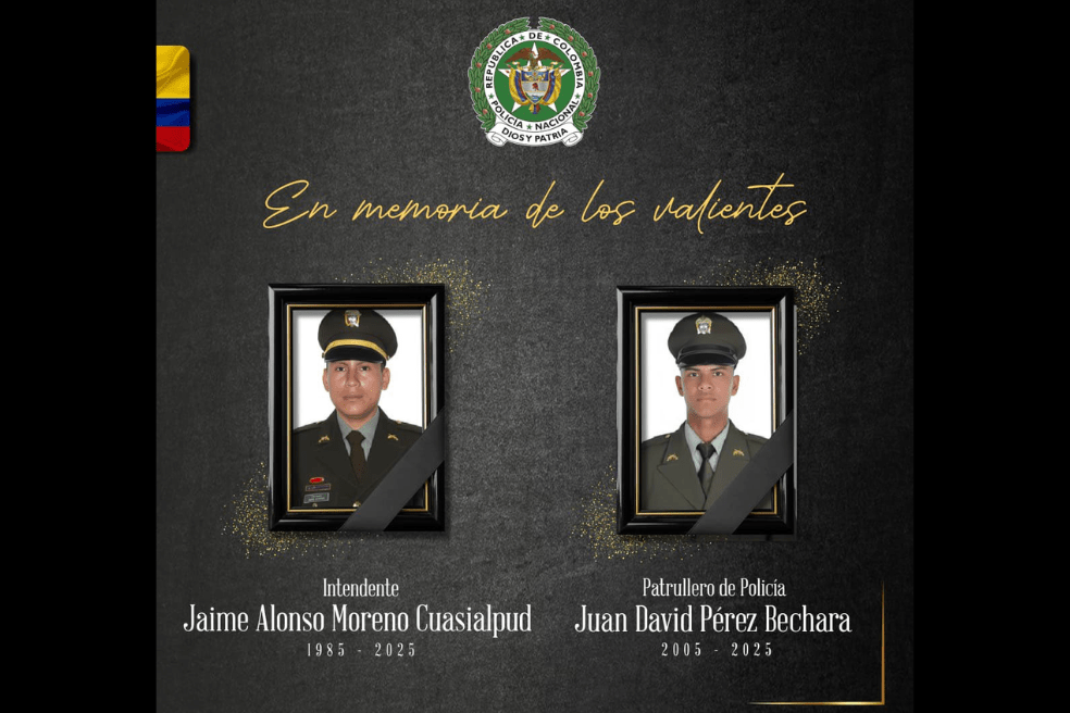 Mataron a dos policías de la Sijín en un ataque sicarial en Saravena (Arauca)