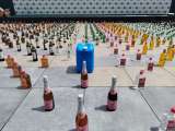 Incautan más de 1.700 botellas de licor adulterado en el centro de Bogotá