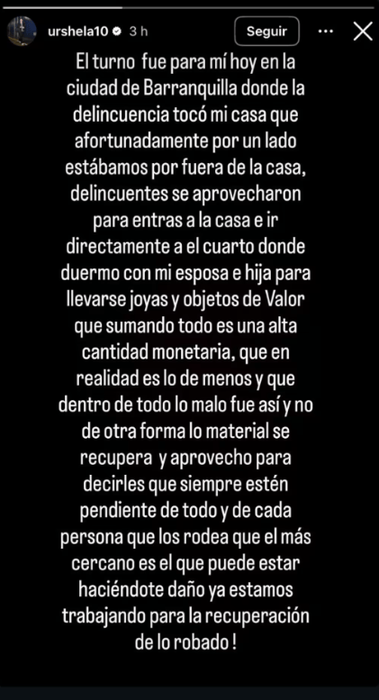 Robo Giovanny Urshela