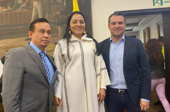 La nueva mesa esta conformada por los concejales Aníbal Arias del Parido Verde (Presidente), Ati Quigua del Movimiento Alternativo Indígena y Social (primera vicepresidencia) y Óscar Ramírez Vahos del Centro Democrático (segunda vicepresidencia).