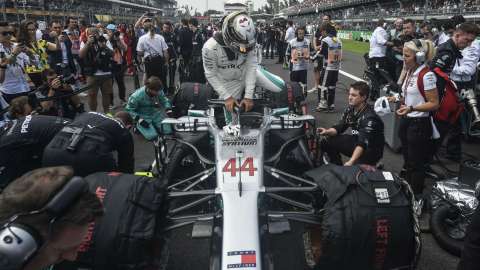 Lewis Hamilton logró su quinto título en la Fórmula 1