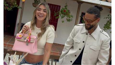 Maluma le regaló exclusivo bolso a su novia: este es su millonario precio