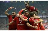 Lewandowski destroza al Wolsburgo con cinco goles en nueve minutos