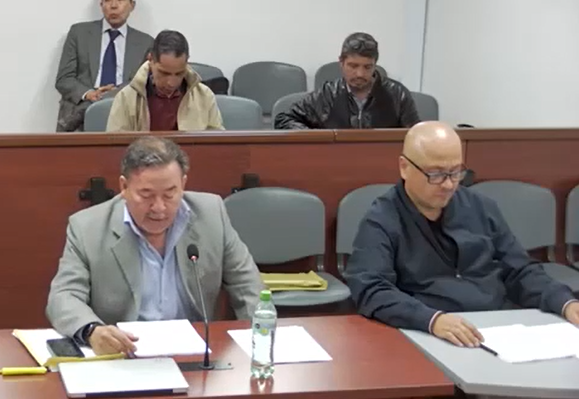 Defensa del exasesor de Olmedo López, Pedro Rodríguez Melo, pidió ante el juzgado 72 con control de garantía prisión domiciliaria.