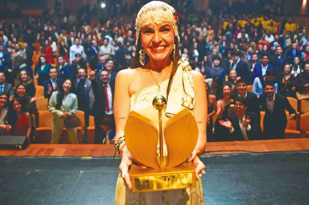Camila Cooper, ganadora en la categoría Salud y Bienestar.