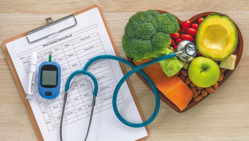 Keto food for ketogenic diet, healthy nutritional food eating lifestyle for good heart health with high protein, fat, low-carb to prevent heart disease and diabetes illness control