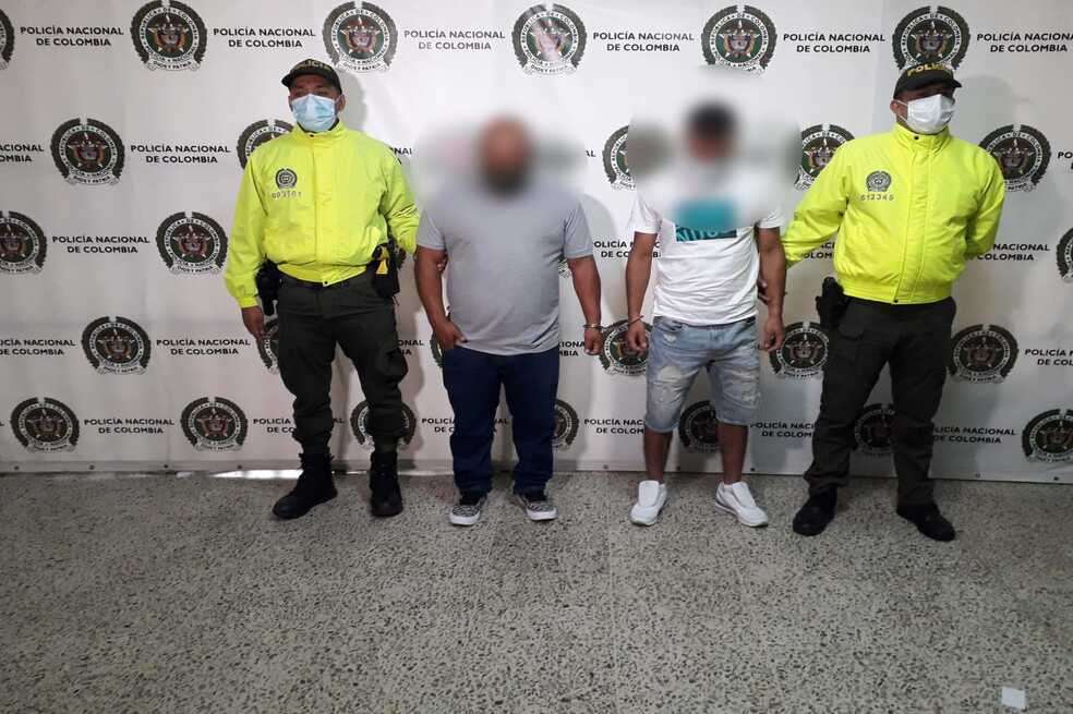 Los implicados fueron capturados en la Comuna 6 de Medellín y en Barrancabermeja.