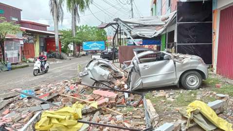 Video: así se ven las calles de Indonesia tras terremoto de magnitud 6,2