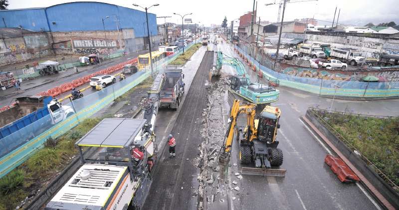 Obras Avenida 68 - Transmilenio