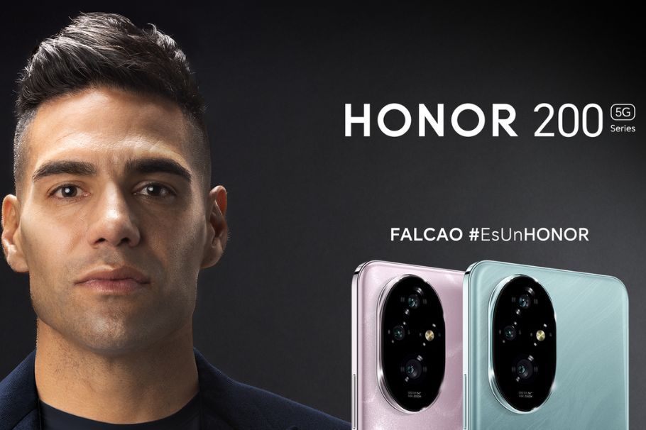 Falcao García y su HONOR 200