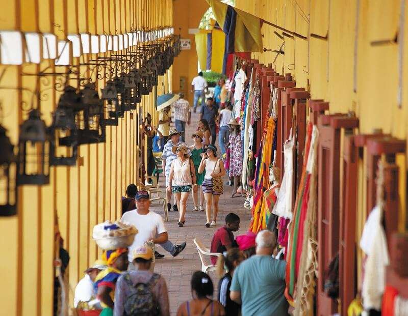 En 2019, Colombia recibió a 4’515.932 turistas extranjeros. / EFE