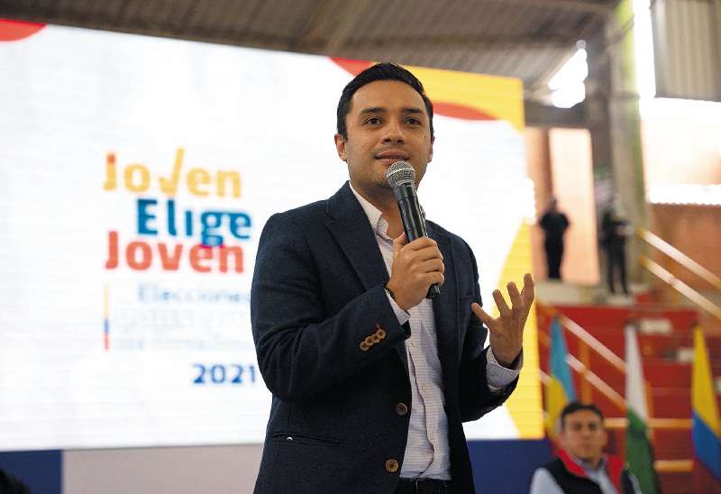 Juan Sebastián Arango, consejero Presidencial para los Jóvenes. / Consejería