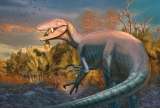 Descubren un gran dinosaurio carnívoro en Argentina con restos de su última comida