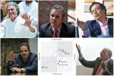 Los candidatos presidenciales y la disputa por el centro