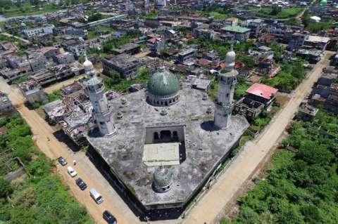 La ciudad filipina que sigue en ruinas dos años después de la invasión yihadista