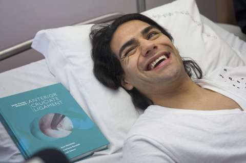 "Falcao está trabajando en su recuperación y poniendo mucho empeño"