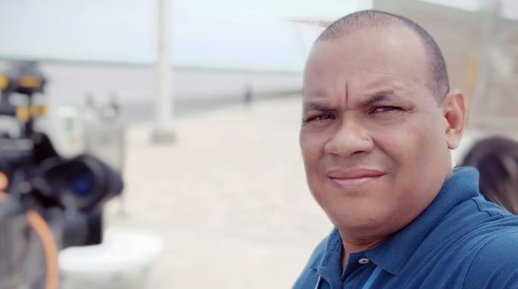Carlos Cabrera, camarógrafo de Noticias Caracol.