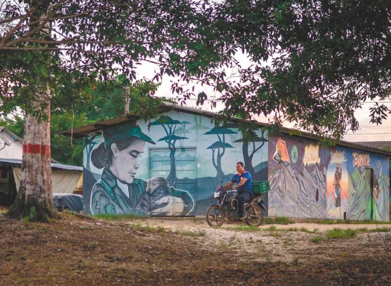 El poblado Héctor Ramírez está ubicado en la vereda Agua Bonita del municipio de La Montañita, a 37 km de Florencia (Caquetá). / Julián Ríos Monroy