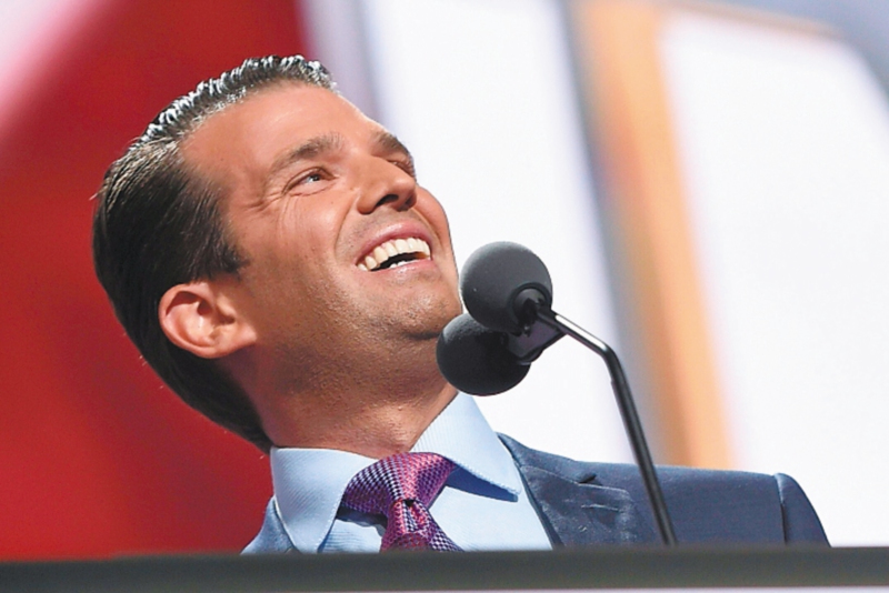 Donald Trump Jr. es un empresario y comentarista político que tiene 10,4 millones de seguidores en X.