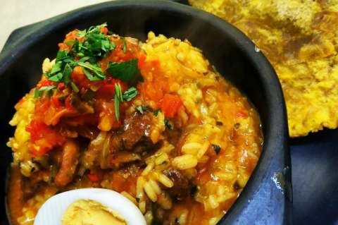 Un delicioso arroz atollado del Valle del Cauca