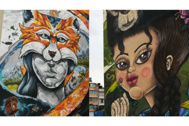 Con grafitis buscan convertir a Ciudad Bolívar en un referente turístico de Bogotá